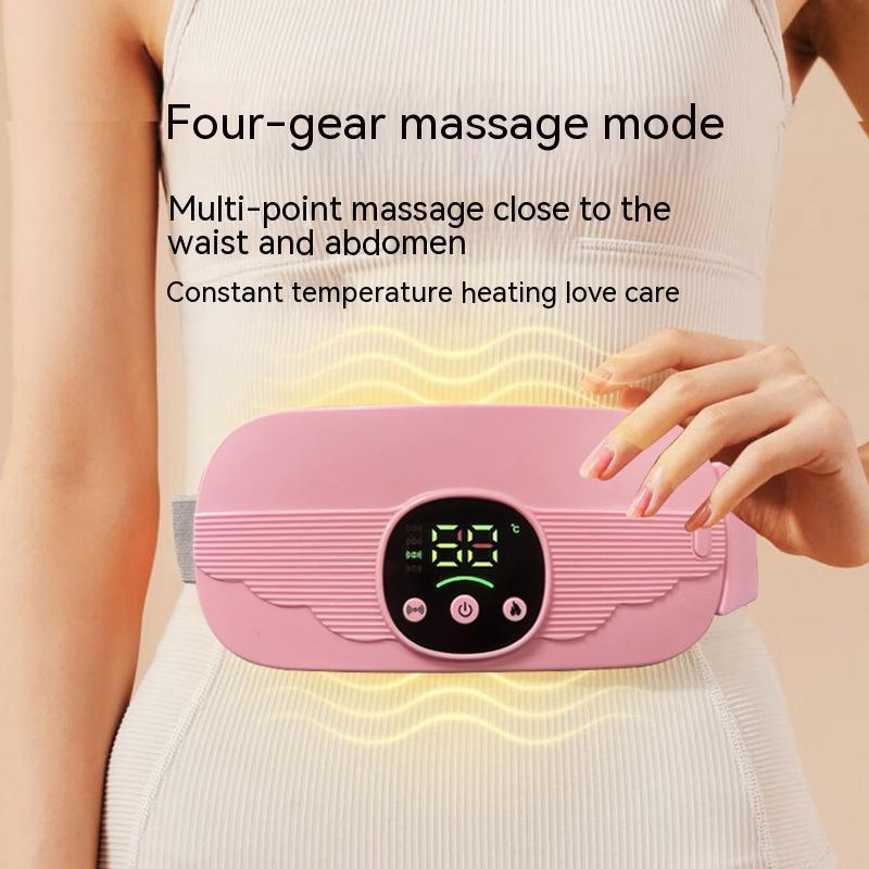 Girl Gift Box Abdominal Pain Physiotherapy Fever Compression Vibration Massage Instrument Belt
