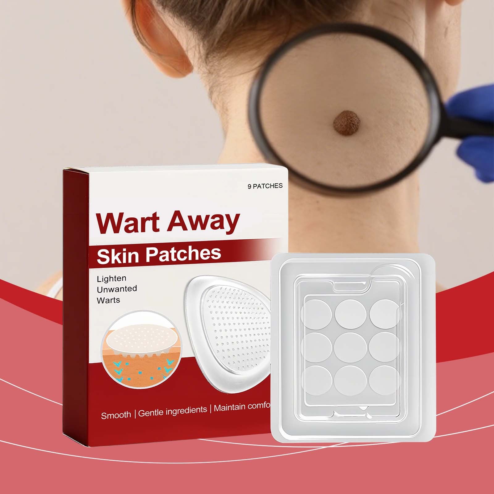 Skin Smooth Patch Local Skin Gentle Cleansing Moisturizing